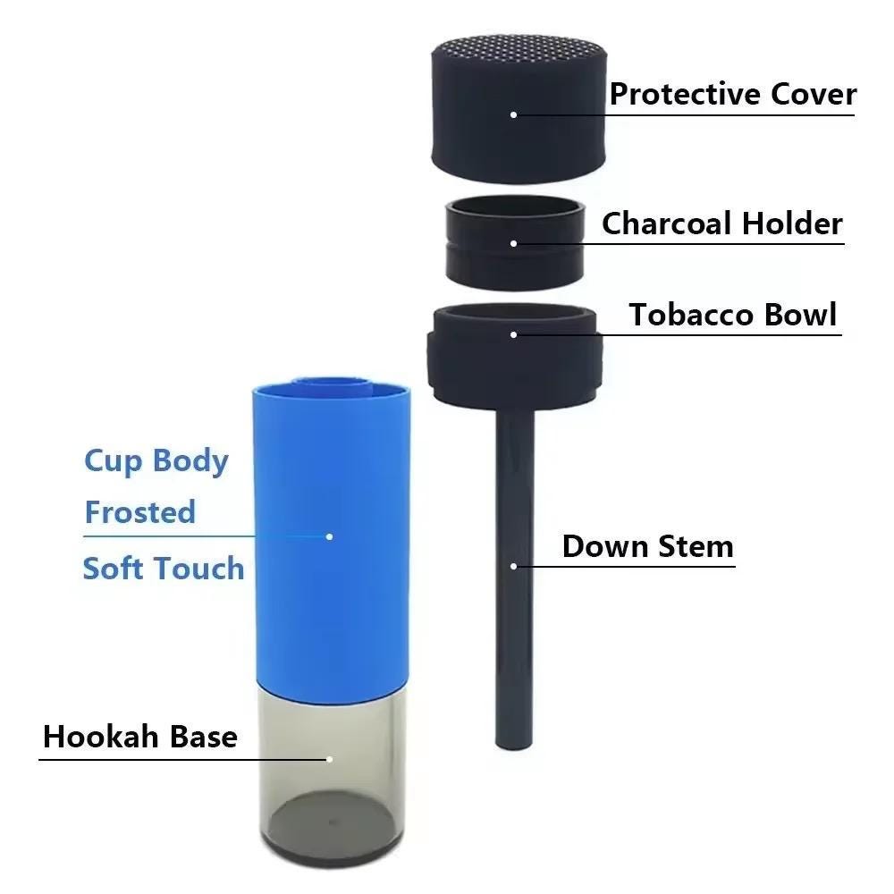 Hookah / Pipe / Glass pipe / Smoking pipe / Tobacco Pipe / Glass pipes / Glass smoking pipe / Portable Hookah / Gift