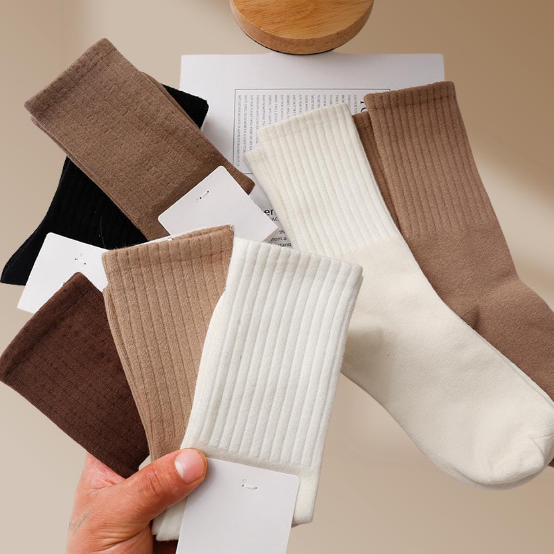3 pairs crew socks for womens,Casual Athletic Socks Thin Calf Socks For Women, Casual thin Socks and cozy socks 5-9